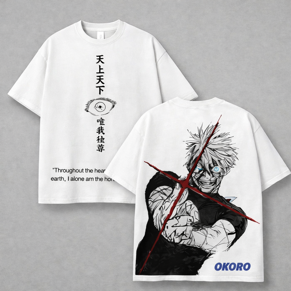 Satoru Gojo "Infinite Awakening" Oversized Tee