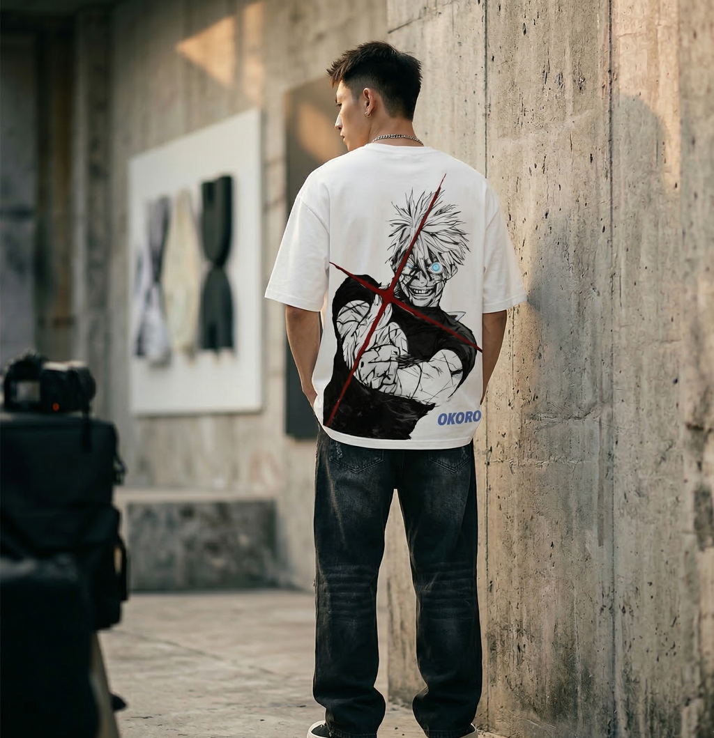 Satoru Gojo "Infinite Awakening" Oversized Tee