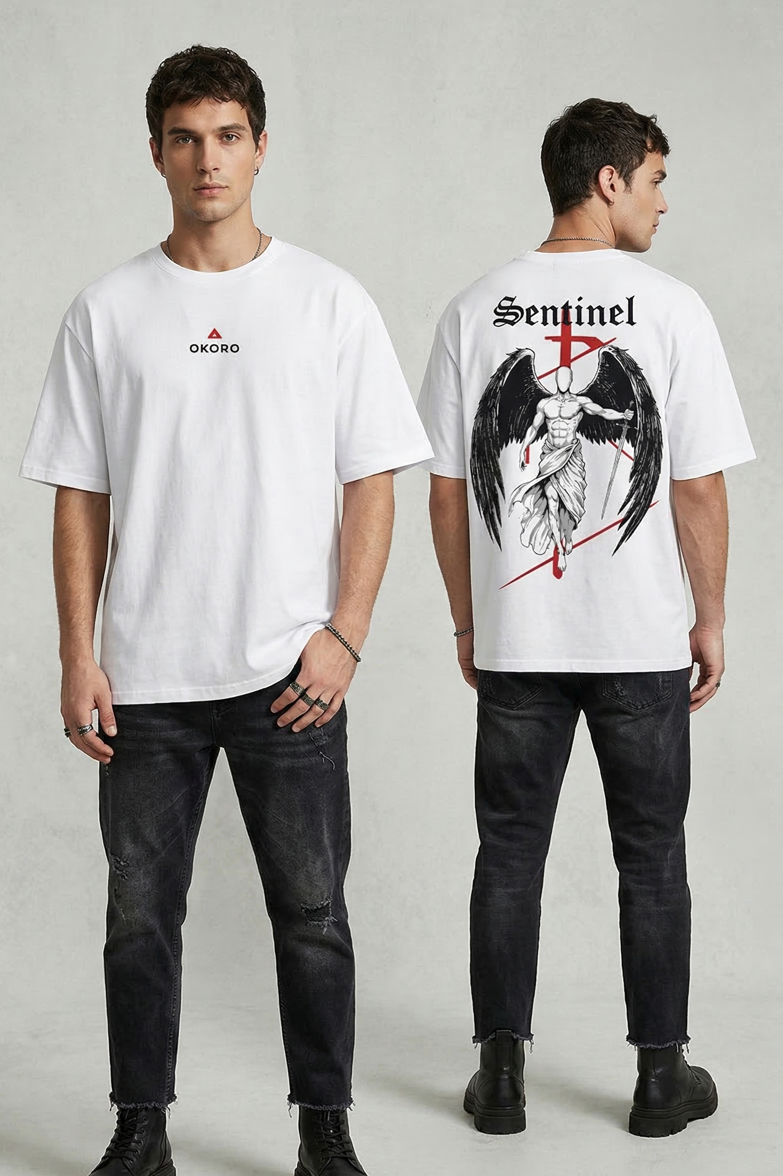 OKORO "Sentinel" Divine Oversized Tee