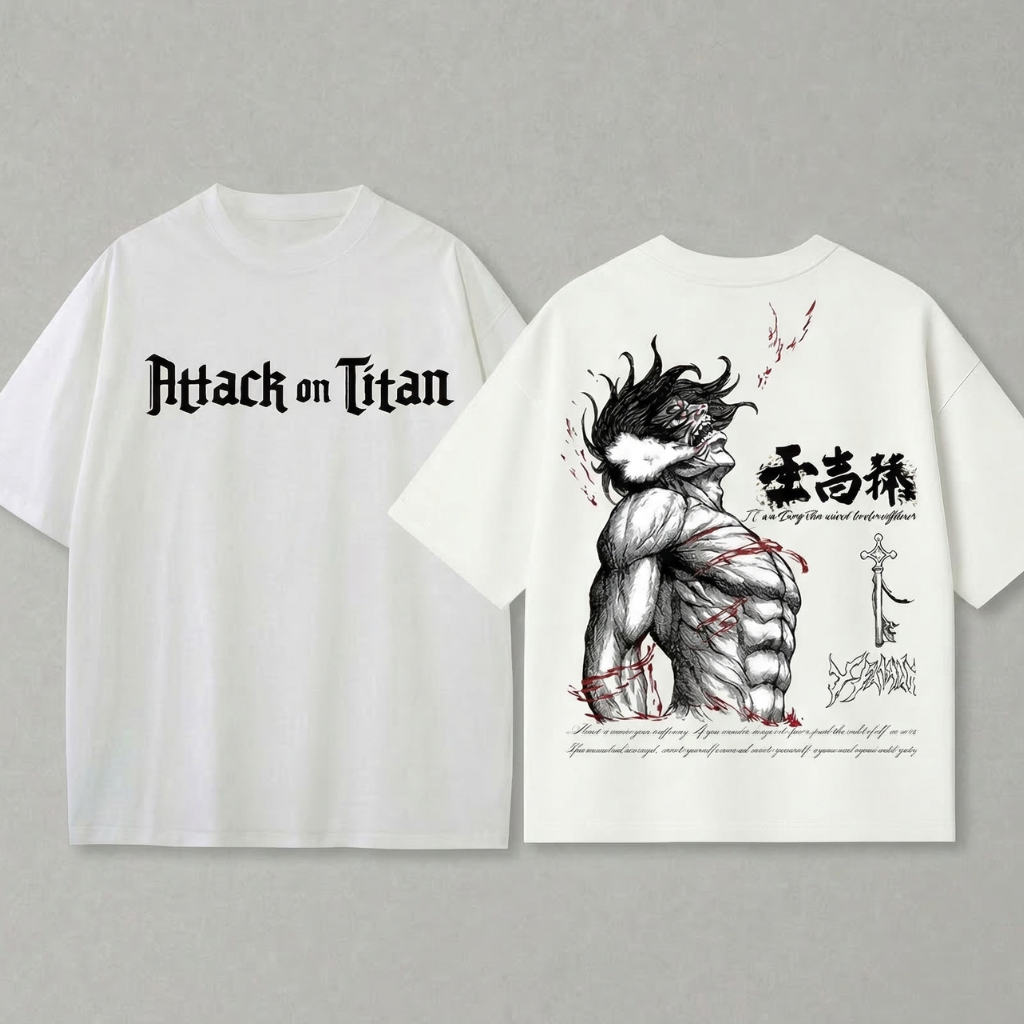 Attack on Titan: "The Attack Titan" Oversized Tee