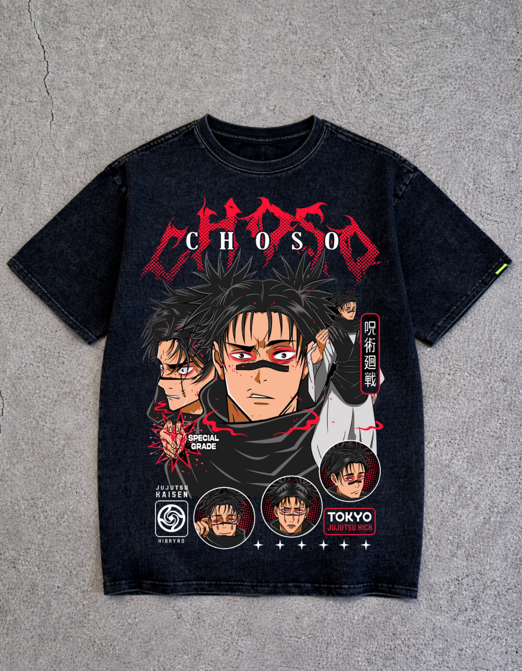CHOSO ACIDWASH Oversized T-Shirt